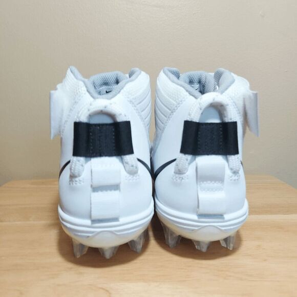 Nike Force Savage Pro 2 Football Cleats White Black AH4000-100 Men's Size 11 - Picture 5 of 7